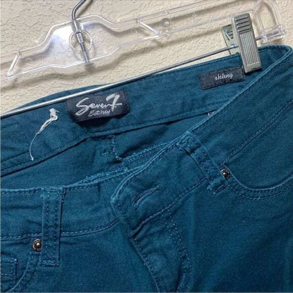Green Skinny Seven7 Jeans  - Picture 2 of 10